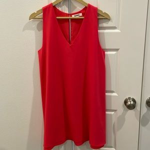 NORDSTROM BB DAKOTA V NECK SLEEVELESS LINED DRESS XS